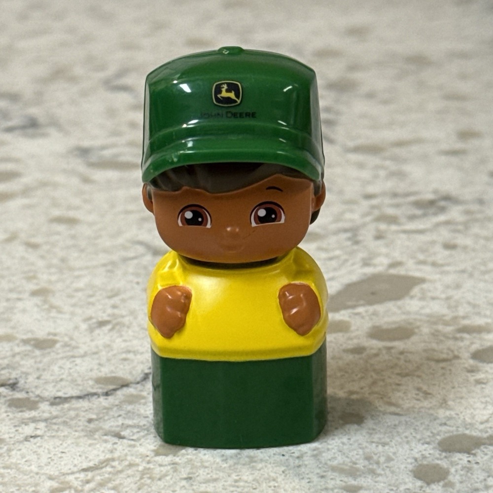 Mega Bloks John Deere First Builder Block Buddy Farmer Green Toy